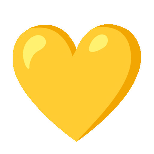 yellow heart