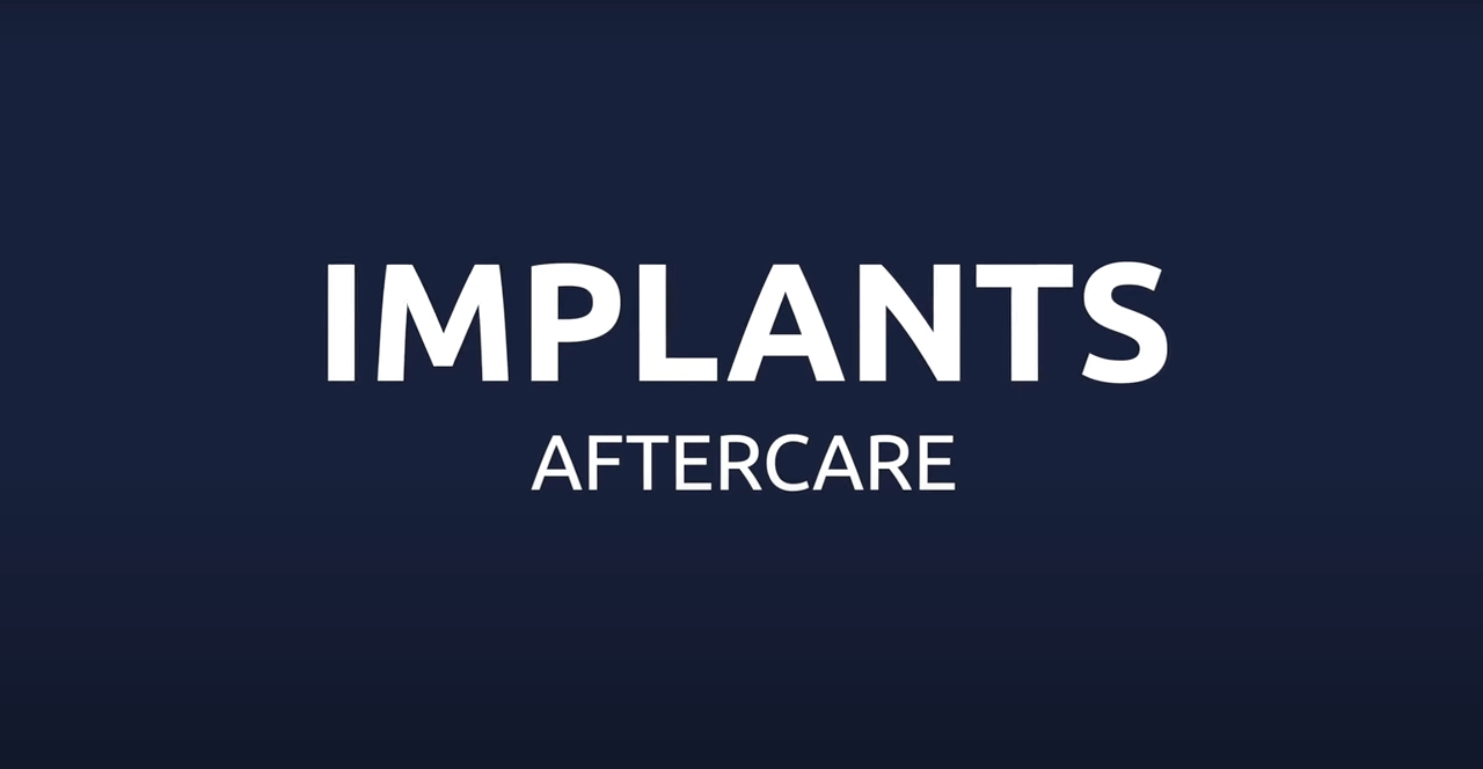 FAQ - Aftercare